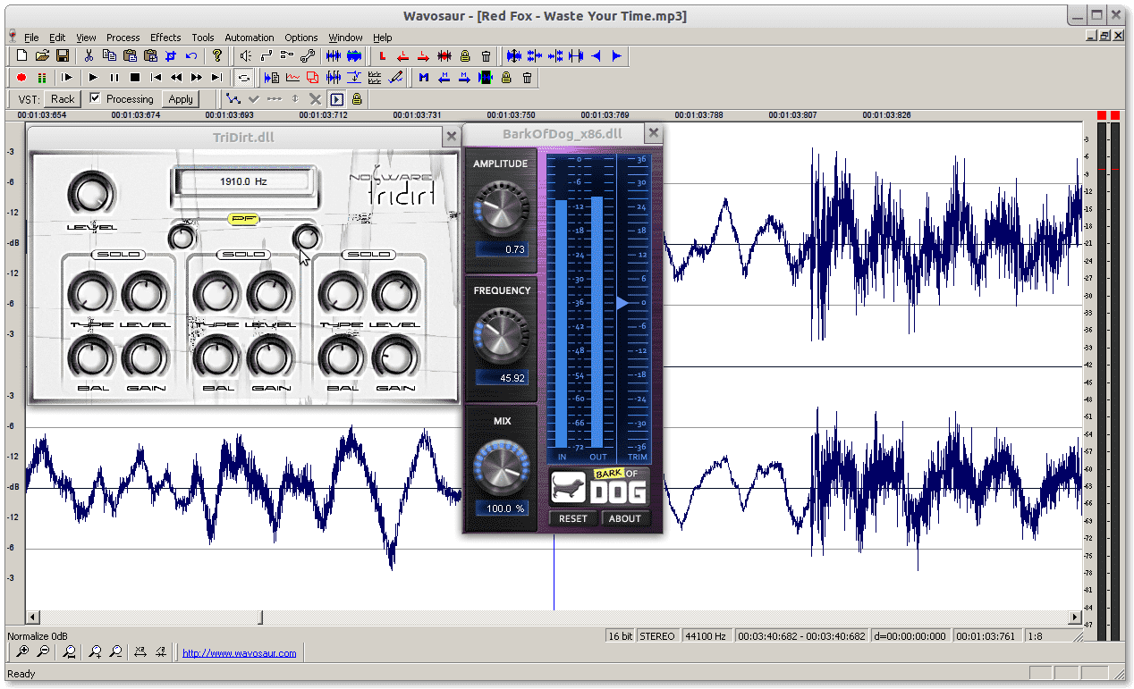 audacity vs wavosaur