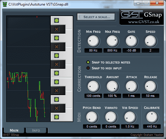 GSnap autotune VST