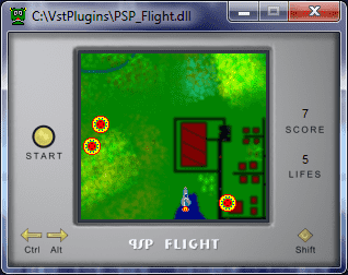 psp flight VST game