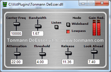 Thomann de esser vst download audacity