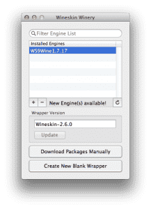 how to use wineskin on mac