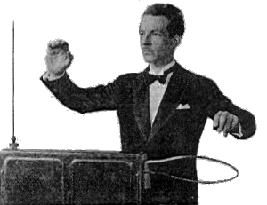 Leon Theremin in the house