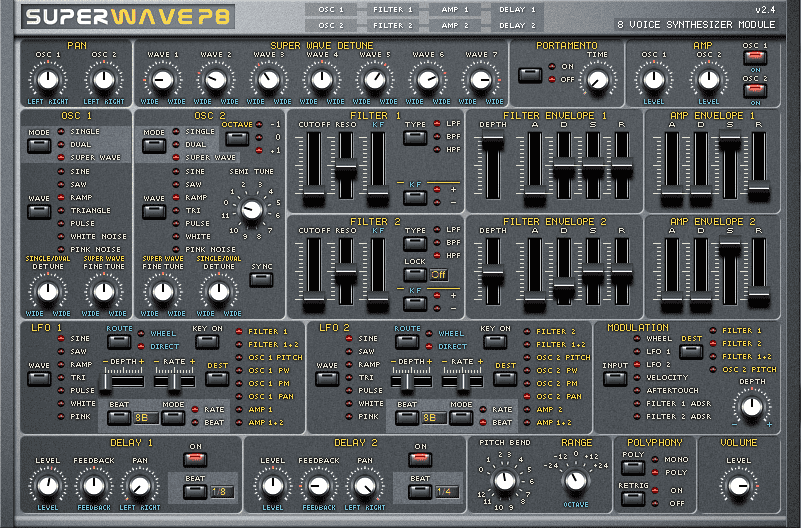 Supersaw synth on sale